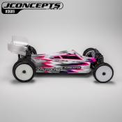 Carrosserie non-peinte S2 pour Schumacher CAT PB + aileron J-CONCEPTS