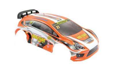 Carrosserie peinte Hooligan orange + aileron FTX