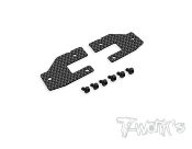Plaque carbone de triangles arrières 1.5mm pour AGAMA N1 (2) T-WORK'S