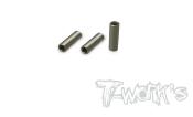 Axes de transmission Primaire Alu Traités pour Asso RC10 b7 (3pcs) T-WORKS