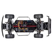 MOJAVE 1/7e 6S V2 4WD BLX Desert Truck with Spektrum Firma RTR, Red/Black ARRMA RACING