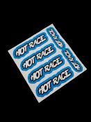 Autocollants HOTRACE - différents choix de couleurs WS-LINE