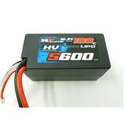 Accu Lipo Shorty High-voltage 5600 100c 15.2v (prises Deans) 4S2P WS-LINE