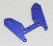 Support d'amortisseur avant bleu aluminium MP7.5 KYOSHO