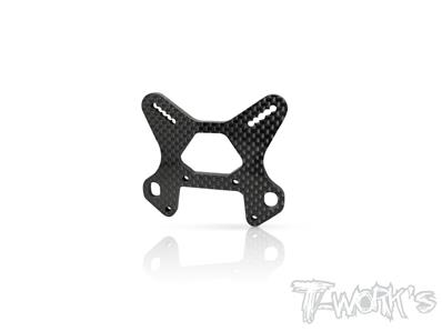 Support d'amortisseur avant carbone MBX8 4mm T-WORK'S