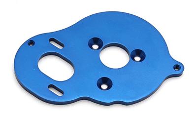 Plaque support moteur bleu TEAM-ASSOCIATED