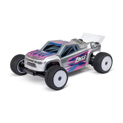 1/28 Micro-T 2S 2WD RTR Race Buggy (Battery & Charger Included), Silver LOSI