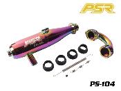 Ligne d'échappement EFRA 2202 pour 1/8eme Buggy VP-PRO