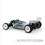 Carrosserie non-peinte F2 pour Associated B6.4/B6.4D avec aileron Carpet / Turf J-CONCEPTS