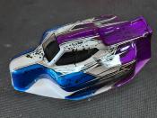 Carrosserie "JC S15" Blanc/Bleu/Gun métal/Violet pour TEKNO EB/NB48 large WS-LINE