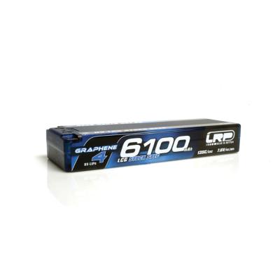 Accu Lipo 6100mAh graph4 HV LCG Stock 7.6v  LRP