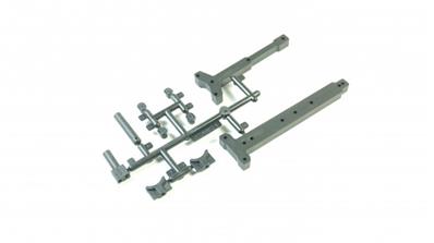 Plastic center chassis brace set SWORKZ