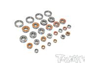 Kit complet de roulements étanches pour Associated RC8B3.1 (24pcs) T-WORK'S