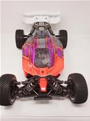 Carrosserie VSE Orange/Purple/Alu peinte pour VSE HOBAO RACING
