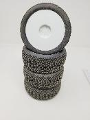 PNEUS WS-02 GOMME 35 Synthétique MONTÉS SUR JANTES BLANCHES (4) - 1% D'USURES WS-LINE