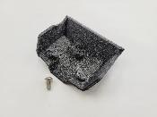 Aileron avant Semi-rigide NOIR pour MUGEN MBX8R OPTIMA