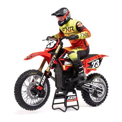 Moto RC 1/4 - Promoto-MX FXR - ROUGE - RTR SANS accu, ni chargeur LOSI