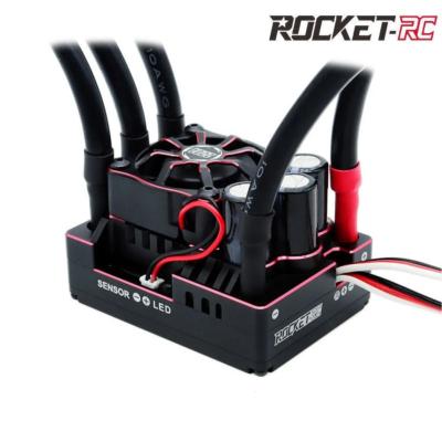 Variateur 1/8eme 220A-G2 Rouge/Noir 2-4S SURPASS HOBBY