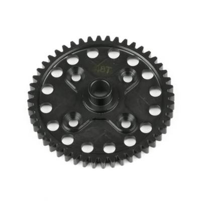 Spur Gear (48t, steel, CNC, lightened, NB48 2.1) TEKNO-RC