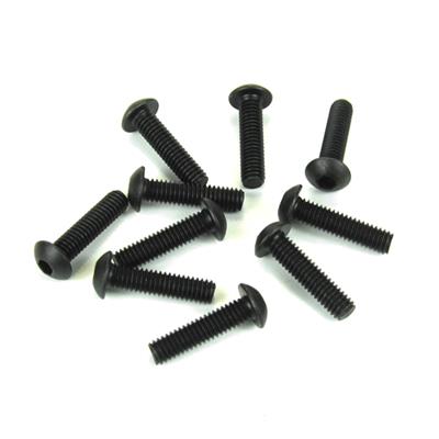 Vis têtes bombées 4x18mm (10) TEKNO-RC