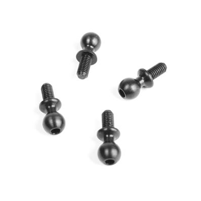 Ball Stud (5.5mm, long neck, 6mm thread, 4pcs) TEKNO-RC