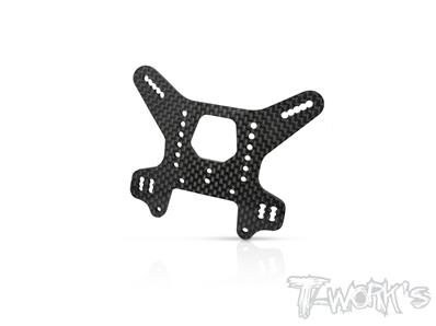 Support d'amortisseur arrière carbone 4mm MBX8 T-WORK'S