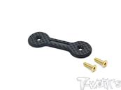 Rondelle d'aileron monobloc carbone pour Kyosho / Mugen T-WORK'S