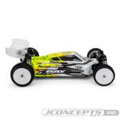 Carrosserie non-peinte S2 pour XRAY XB4 2024 + aileron J-CONCEPTS