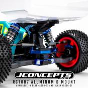 Cale de suspension type D Noir pour RC10B7 J-CONCEPTS