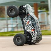 GORGON 4X2 MEGA 550 Brushed Monster Truck RTR avec batterie et chargeur, NOIR - ARRMA