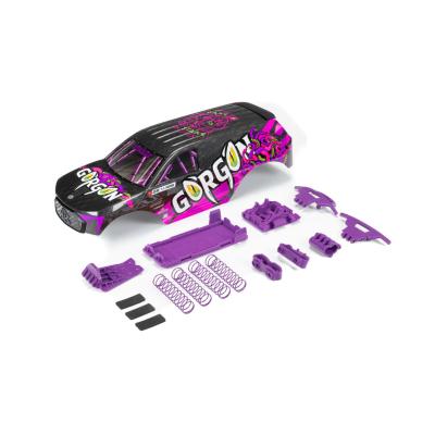 Set pièces et Carrosserie peinte pour GORGON coloris Violet ARRMA