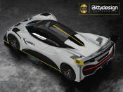 Carrosserie ARES-1 190mm (non-peinte) BITTYDESIGN