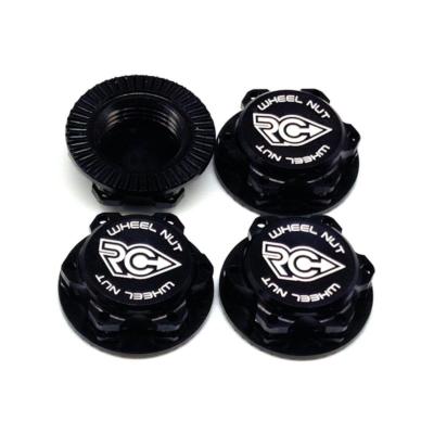 Ecrous de roues 17mm - Noir RC-PROJECT