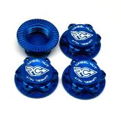 Ecrous de roues 17mm - Bleu RC-PROJECT