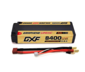 Lipo Batterie 2S 7.6V 8400mAh 140C Gold-NGP 5mm avec cordon DEAN DXF-POWER