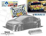 1/10 Carrosserie RENAULT LAGUNA BTCC  190mm (non peinte) TEAM C