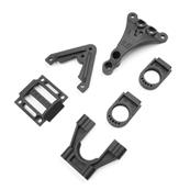 Center Diff Support, Top Braces (EB/ET410) TEKNO-RC