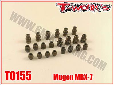 Set de boules aluminium MBX7 (22) T-WORK'S