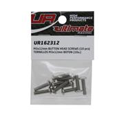 Vis M3 x 12mm têtes bombées (10) ULTIMATE RACING