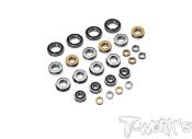 Kit complet de roulements étanches pour Tekno EB48 2.2 (26 pièces) T-WORK'S
