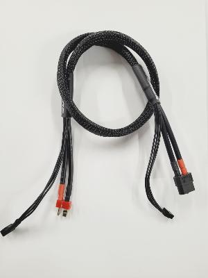 Câble de charge 2S Deans + prise d'Équilibrage pour sortie chargeur XT60 (60cm) WS-LINE