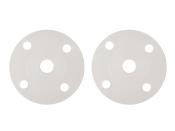 Pistons d'amortisseurs blancs 2mm (2) MSB1 MUGEN