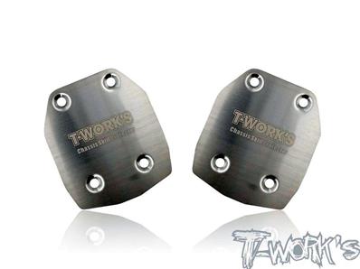 Sabot de protection de châssis inox pour Losi Eight/ Eight X T-WORK'S