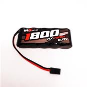 Accu de réception Nimh 1800mAh 6.0v plat prise Futaba WS-LINE