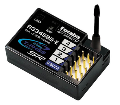 Récepteur R334SBS-E 2.4Ghz FUTABA