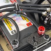 Bouchons de connectiques d'accus lipo + pk 5mm 1UP RACING