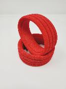 Inserts de pneus 1/8e TT 2024 ROUGE (la paire) 6-MIK