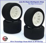 Pneus mousse 1/8 On Road AVANT (choix de shore) SP RACING