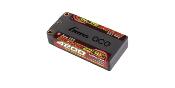 Accu lipo Red Line Shorty 2S HV 7.6V 140C 4200 5mm GENS ACE