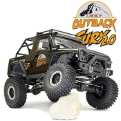 OUTBACK FURY 2.0 4X4 RTR TRAIL CRAWLER - NOIR FTX